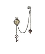 Alchemy Gothic E349  Uncle Albert&#39;s Timepiece Ear Cuff Earrings - $45.00