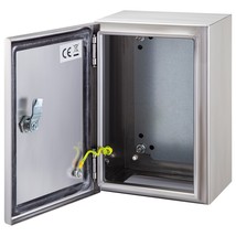 VEVOR NEMA Stainless Steel Enclosure, 12 x 8 x 6&#39;&#39; NEMA 4X Steel Electrical Box, - $113.98