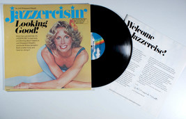 Judi Seppard Missett - Jazzercisin&#39; Looking Good (1983) Vinyl LP + Poster; PROMO - $18.61