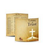 Litany of Trust Folded Prayer Card - £3.85 GBP