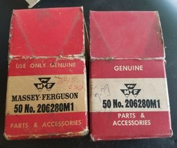 Lot of 55 Genuine MF Massey Ferguson Swather &amp; Combine Ledger Plate 2062... - £51.52 GBP