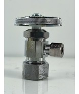 BrassCraft 21 Compression Multi-Turn Angle Valve 1/2&quot;Inlet 1/4&quot; Outlet O... - €10,45 EUR