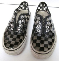 Vans Off The Wall Vinyl Checkerboard Sneakers Shoes Mens 4 Women&#39;s 5.5 Rare - £30.54 GBP