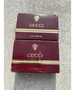 Vtg 70s Gucci Classic Facial Bar Soap ICONIC RED GREEN RIBBON SMALL Boca... - £86.08 GBP