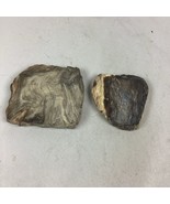 Set of 2 Handmade Marble Rock Shaped Trivets, Hot Plates Or Coasters - €8,59 EUR