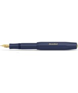 Kaweco Classic Sport Fountain Pen Navy Blue with 23K Gold-Plated Steel N... - $25.34