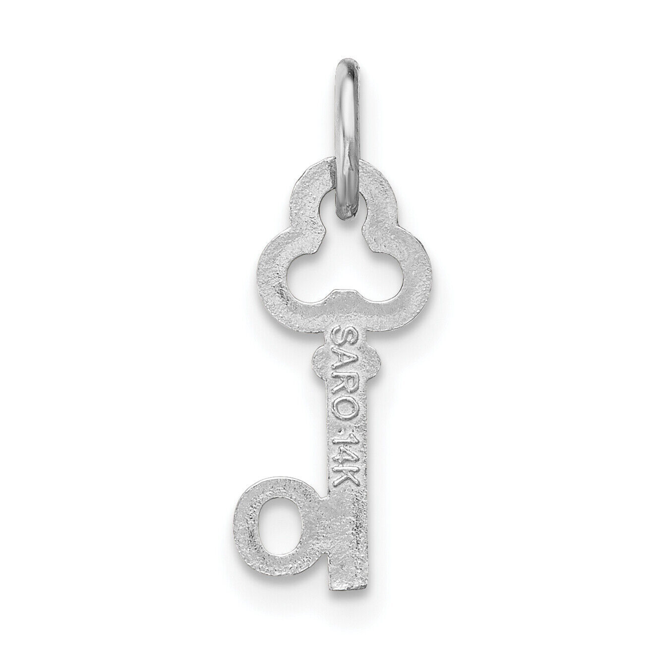 14K Gold Key Letter O Initial Charm K3434O Item image 4