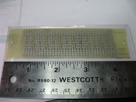 LED Display 7-Digit PCB Proto Board Blank Single Side Drilled 4-1/2&quot; Lon... - £4.47 GBP