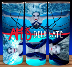 AHS Delicate American Horror Cup Mug Tumbler 20oz with lid and straw - £15.49 GBP