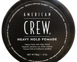 American Crew Heavy Hold Pomade With High Shine 3oz 90ml - $17.04