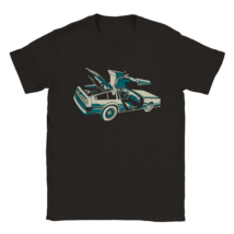 DMC DeLorean 1980s back to the future delorean t shirt  time travel geek nerd - £21.90 GBP