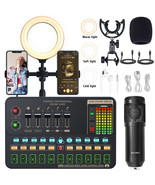 New V10xpro Professional Sound Card Suit Full Set Of Equipment Mobile Ph... - £114.27 GBP