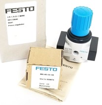 Nib Festo Electric LR-1/8-D-7-MINI Pressure Regulator W/ MA-40-10-1/8 Gauge - £35.52 GBP