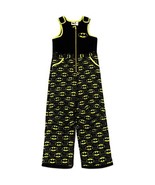 Dreamwave Batman Boys Insulated Ski Snow Bibs Overalls Size Small - $47.86 CAD