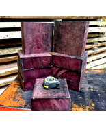ONE BEAUTIFUL KD EXOTIC PURPLEHEART BOWL BLANKS WOOD TURNING LUMBER 6&quot; X... - $52.37 CAD