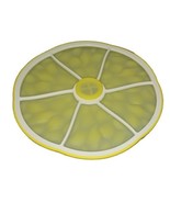 Charles Viancin 10.5&quot; Lemon Yellow Stacking Silicon Lid Inspired by Nature - £8.69 GBP