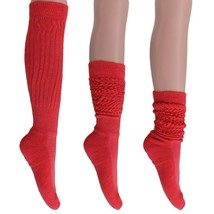 Women&#39;s Extra Long Heavy Slouch Cotton Socks 1 Pair - $9.52