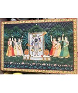 Large India Indian Painting of Shrinath ji Pichwai Indian Religious Art ... - $401.06 CAD