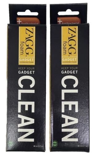x2 NEW Kits Of Zagg Gadget Cleaning Foam For iPhones Smartphones And Tab... - $14.84