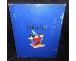 DISNEY FANTASIA DELUXE VHS BOX COLLECTOR&#39;S SET W/ CD SOUNDTRACK &amp; LITHOG... - £29.18 GBP