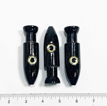 Bullet Lead Sea Witch Lure Heads Black 270 gram Package of 3 for Fishing - $31.95