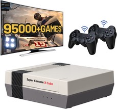 The Kinhank Super Console X Cube Retro Game Console Has 95000 Classic Games, A - £78.75 GBP