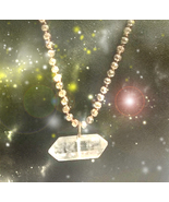 HAUNTED CRYSTAL NECKLACE SHADOW FIRE TRANSMUTATION HIGHEST LIGHT MAGICK - $777.77