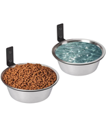FOYO Elevated Dog Bowls, Raised Dog Food and Water Bowls,Wall Mounted Pe... - £23.72 GBP