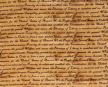 Cotton Declaration of Independence America Freedom Fabric Print by Yard ... - $12.95