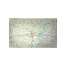 Betsy Drake 30 x 50 in. Logan Martin Lake AL Nautical Map Door Mat - $124.82 CAD
