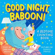 Good Night, Baboon!: A Bedtime Counting Book (Hello!Lucky) [Board book] ... - £11.21 GBP