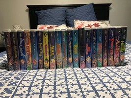 20 ~OLD RARE VINTAGE~ Disney&#39;s Classic Black Diamond VHS Complete set! + Bonus! - £127.89 GBP