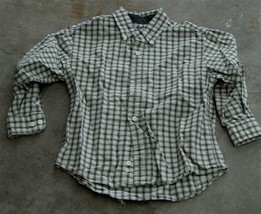 Gently Used 100% Cotton Boys Cherokee Medium Long Sleeve Button Shirt, VGC - £5.44 GBP