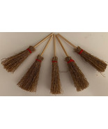 Five (5) MINI 4&quot; Twig Besoms to Represent Earth Air Fire Water Spirit! - €3,32 EUR