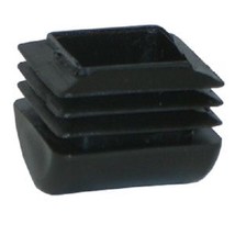 8 Square 1&#39;&#39; O.D. Rocker Tip Glides for Hollow Chair/Table Furniture Legs - £7.39 GBP