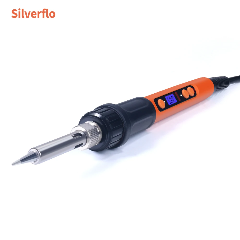 Silverflo Electric soldering  Kit Set 100W LCD Digital Display Adjustable Temper - £229.82 GBP