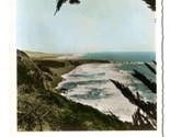 California Coast Hand Colored Real Photo Postcard 1960&#39;s La Jolla - £9.34 GBP