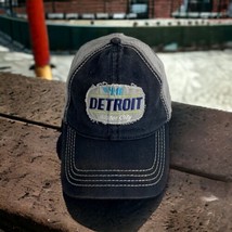 Detroit MI Motor City Baseball Cap Hat Adjustable One Size Cap Snapback ... - £17.64 GBP