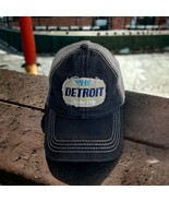 Detroit MI Motor City Baseball Cap Hat Adjustable One Size Cap Snapback ... - £17.69 GBP