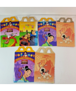 Vintage 1999 McDonald&#39;s Happy Meal Boxes Disney&#39;s Mulan  - Lot of 3 - £7.77 GBP