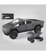 1/24 Tesla Cybertruck Diecast Metal Toy Car 1:24 Miniature Truck - $47.70 CAD
