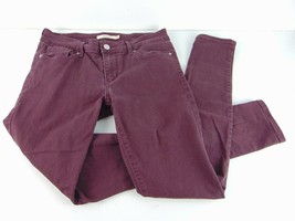 Levis 711 Skinny Purple Jeans Size 26 - £19.77 GBP