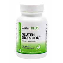 Dynamic Enzymes Gluten Plus Gluten Digestion Enzymes, 30 Capsules - £14.32 GBP