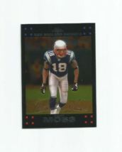 Randy Moss (New England Patriots) 2007 Topps Chrome Card #TC28 - £3.90 GBP