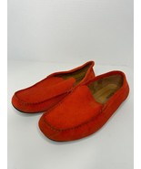 Alfani Men&#39;s Kendric Textured Drivers Orange Suede Leather Size 9 Loafer... - $25.44 CAD