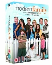Modern Family: Complete Seasons 1-4 DVD (2013) Ed O&#39;Neill Cert 12 14 Discs Pre-O - £14.89 GBP