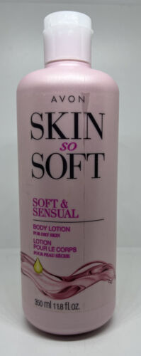 Avon Skin so Soft 48 Hrs of Soft & Sensual Body Lotion For Dry Skin 11.8 oz NEW - $13.85