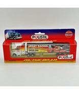 Vintage Polistil &quot;On The Road&quot; Sport Racing Super Car Semi Truck Made In... - $19.79