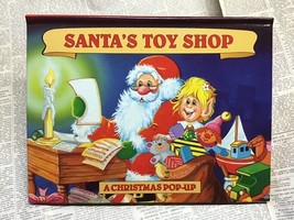 Santa’s Toy Shop Pop-Up Book, 1996 Landoll vintage HC Christmas Book VG - £9.66 GBP