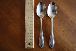 Lot of 2x Oneida  AMERICAN HARMONY / ARBOR Teaspoon 6&quot; USA - $9.49